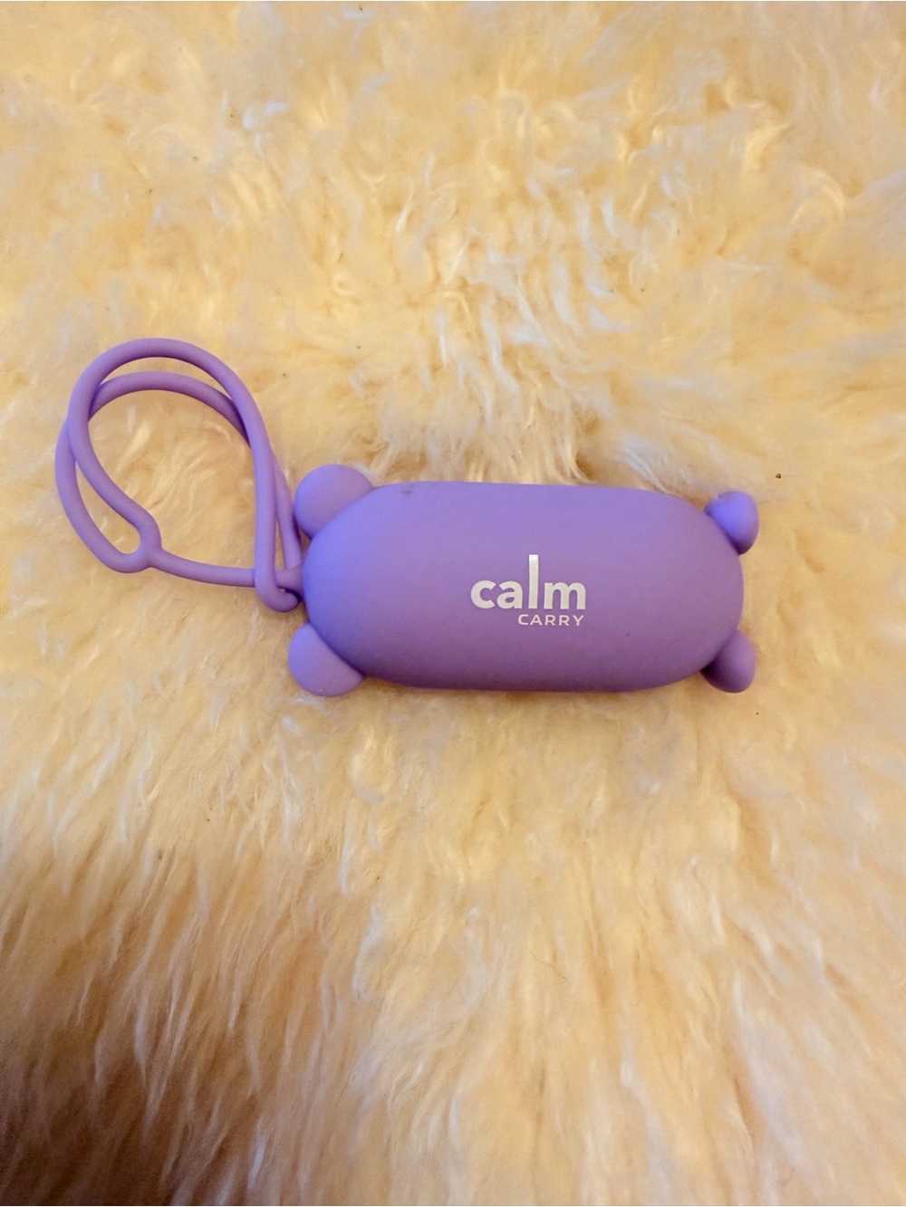 Glowco CalmCarry Anxiety & Sleep Relief Device – Purple